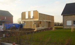 9 Montage Der Giebelwaende